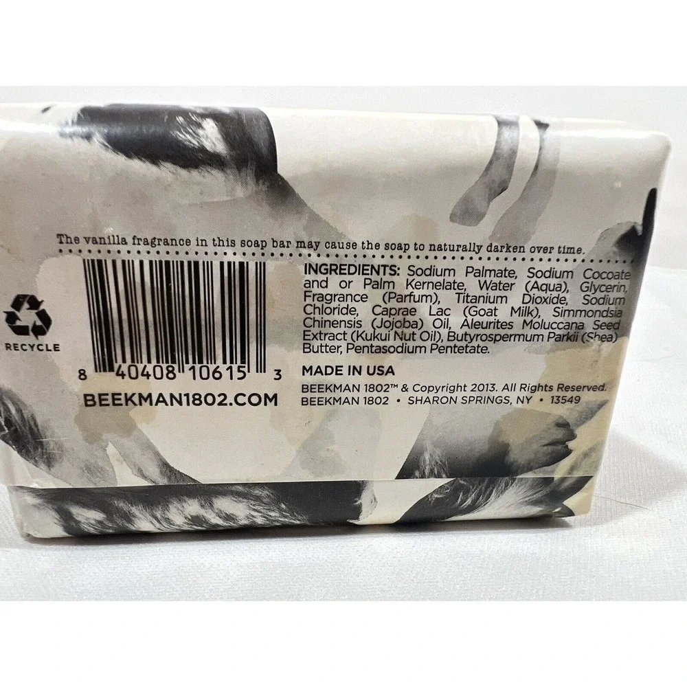Beekman 1802 Goat‎ Milk Soap Heirloom Apple Natural Skincare Clean Beauty
